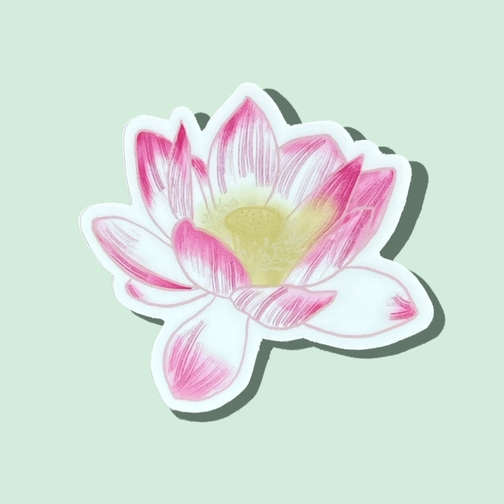 Water lilies sticker